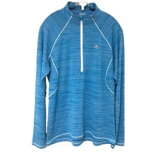 UA‎ Under Armour Womens Performance Shirt M L Golf Tennis ORCHID ISLAND 1/2 Zip